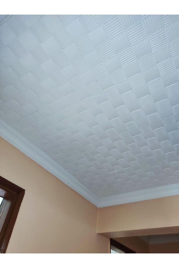 10 Adet Strafor Tavan Paneli 2.5 M2 - 6