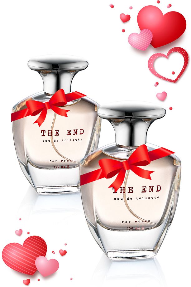 Sevgililer Günü Özel Edt Kadın Parfüm Seti 100 ml  X 2 Adet - 1