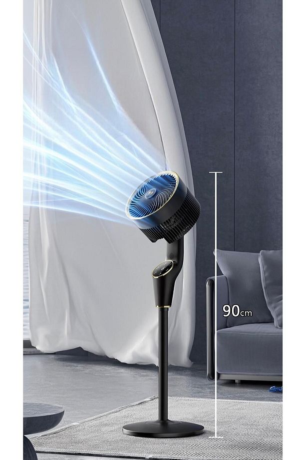 90cm Fan Led Ekranlı Kumandalı Vantilatör Ayarlanabilir 3 Farklı Boy CVR-MX45 - 7