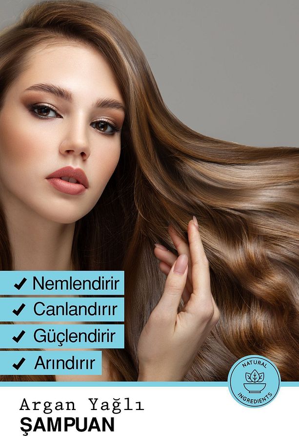 Argan Yağlı Şampuan 400ml - 6