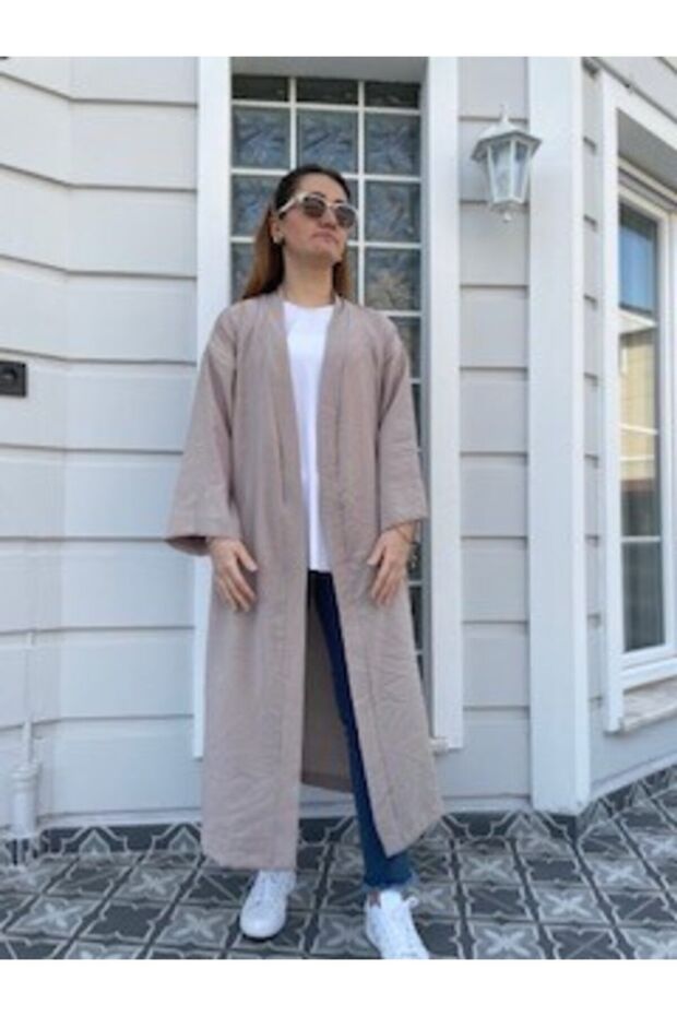 Kadın Bej Kimono
