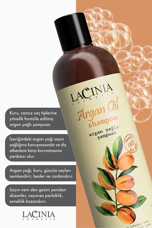 Argan Yağlı Şampuan 400ml - 3