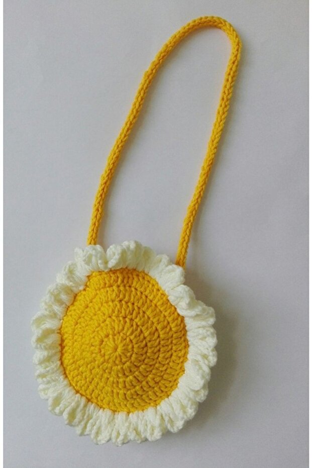 Baby Girl/Child Decorative Knitted Bag and Buckle Set