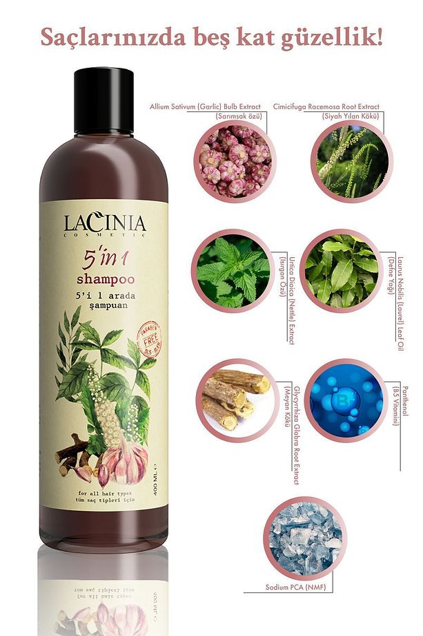 5 In 1 Şampuan 400ml - 4