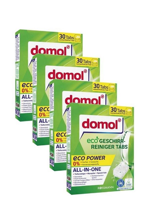 Bulaşık Makinesi Tableti Eco Folyosuz 30'lu (4 Adet) - 1