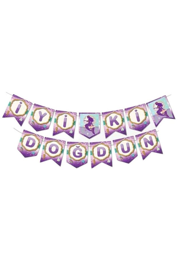 Best Deniz Konsept Happy Birthday Uzar Text Banner