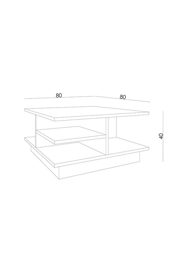 Skull Orta Sehpa - 6