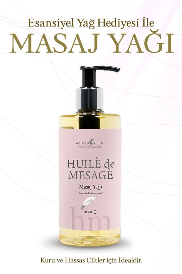 Bitkisel Masaj Yağı (340ml)