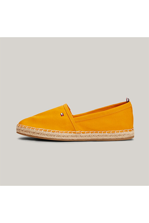 Basic Flat Kadın Turuncu Espadril - 5