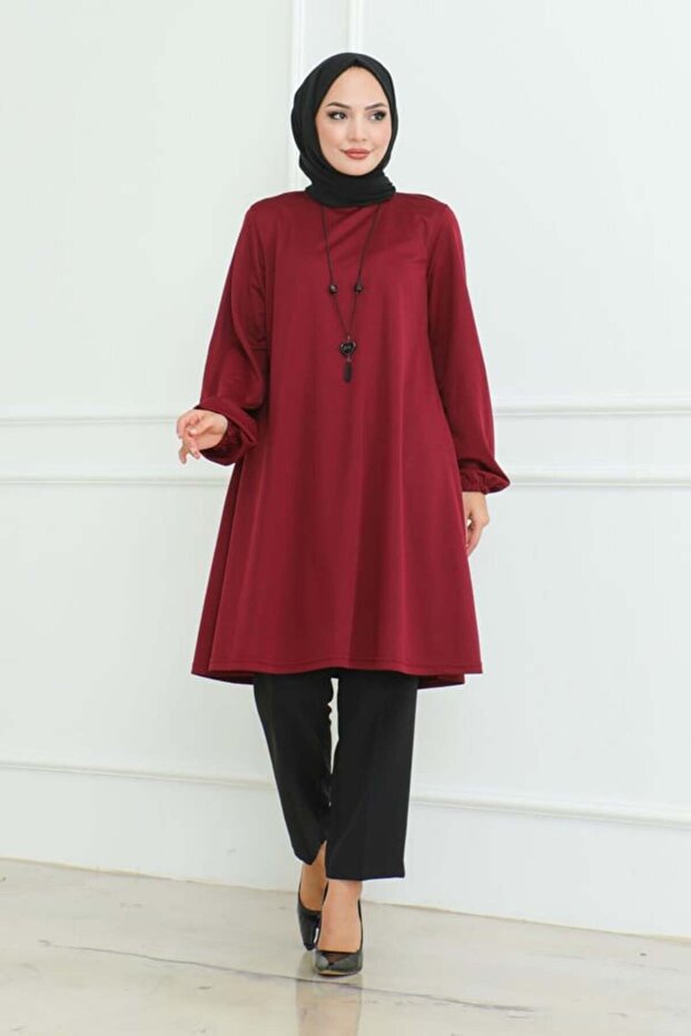 Oversize Tunik BORDO - 2