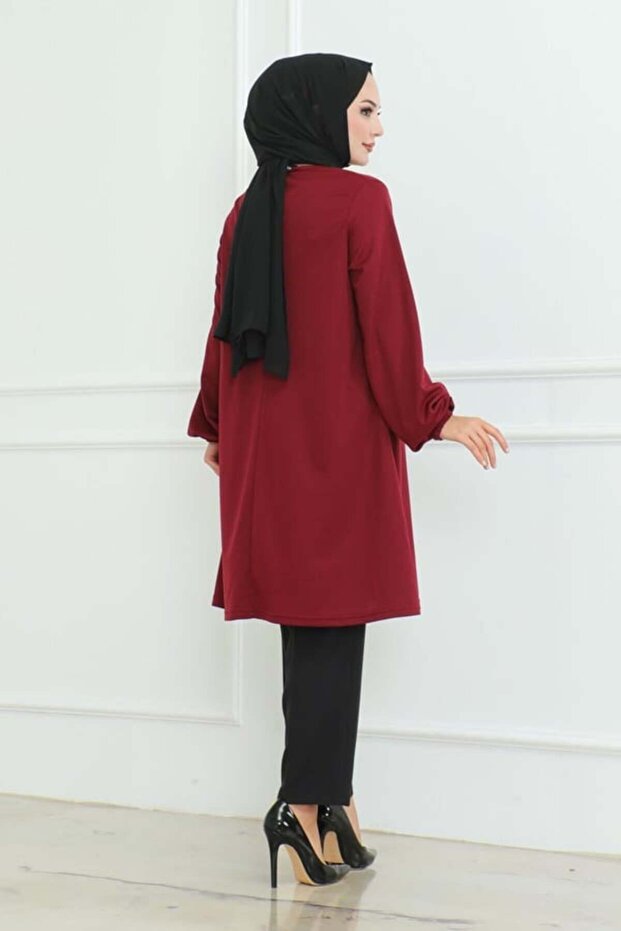 Oversize Tunik BORDO - 3