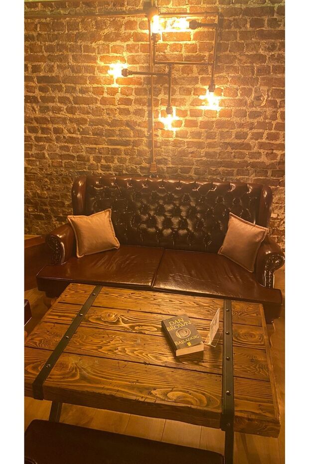 Ahşap Iron Sehpa - 4