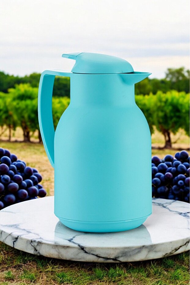 1 L Plastik Termos - 1