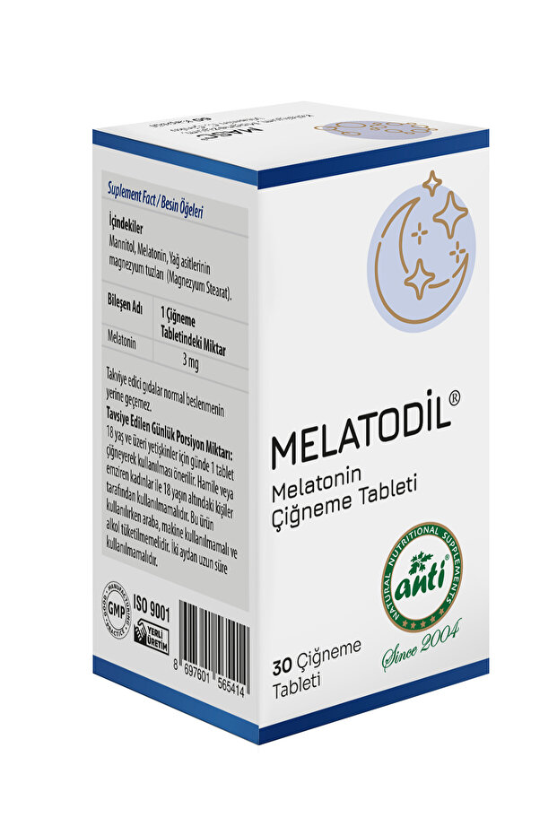 Melatodil Melatonin Çiğneme Tableti - 2
