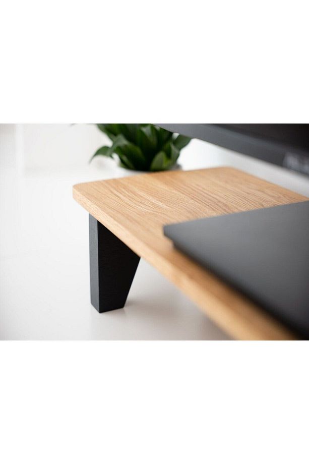 Monitör Yükseltici, 25*75 Cm, Monitör Standı, Ahşap Ekran Yükseltici, Monitör Yükseltme Standı - 2