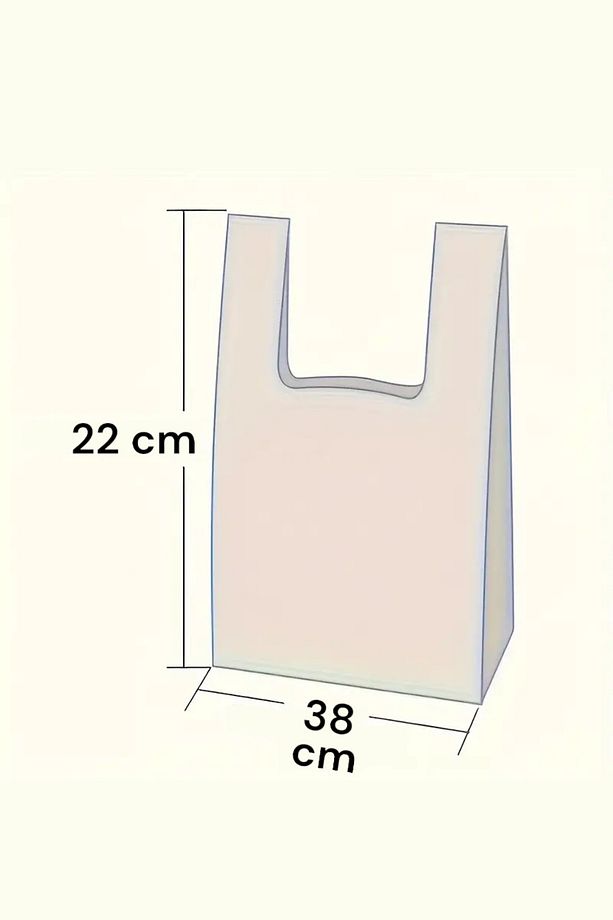 Atlet Poşet (22*38 cm) BEYAZ (1 KG) Market Poşeti - 2