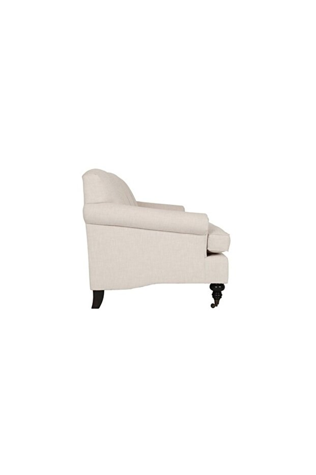 Maya Krem Üçlü Kanepe - 3