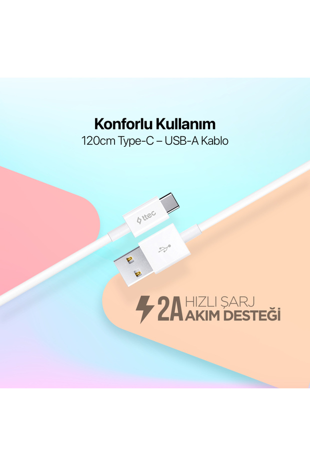 Usb-a - Usb-c Şarj Kablosu - 4