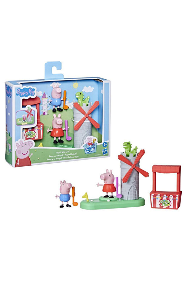 Peppa'nın Anıları Oyun Seti Mini Golf F2189-f4392 - 1