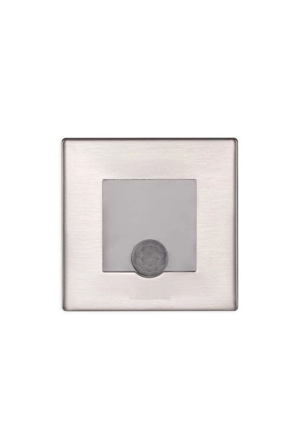 1,5 W Sensörlü Merdiven Aydınlatma Arm. - Gün Işığı (3000K) - Saten - Kare - CT-5183G - 1