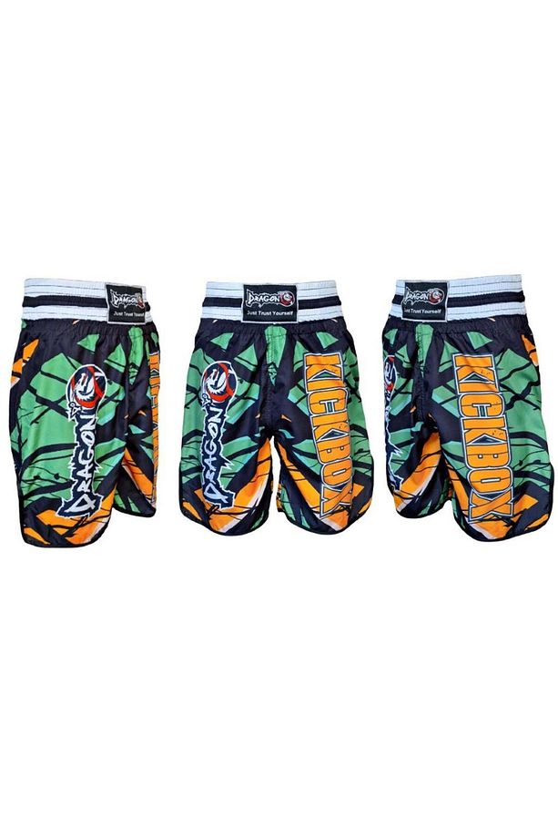 KB245 Kick Boks Şortu Kick Boxing Antrenman Şortu Dijital Baskılı Desenli Şort - 1