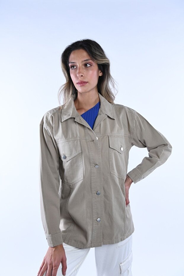 Gabardin Gömlek - 1