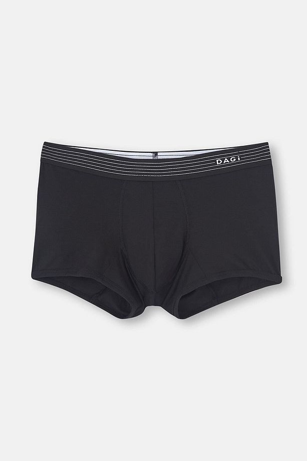 Siyah Basic Micro Modal Boxer - 1