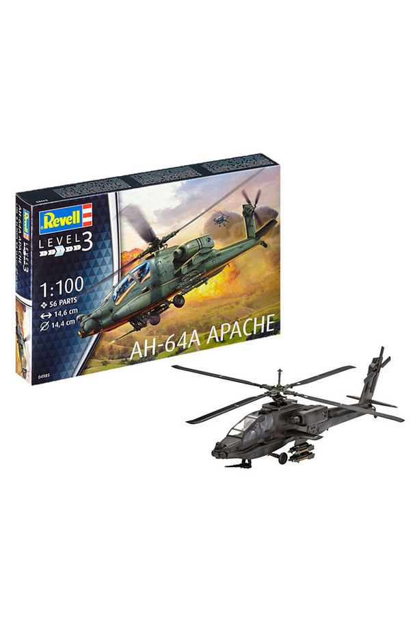 Maket 1:110 Ah-64a Apache 04985 - 1
