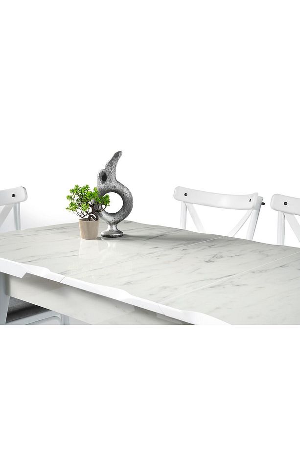 İkon Açılır MDF HighGloss Mutfak Masası 70x110 - 4