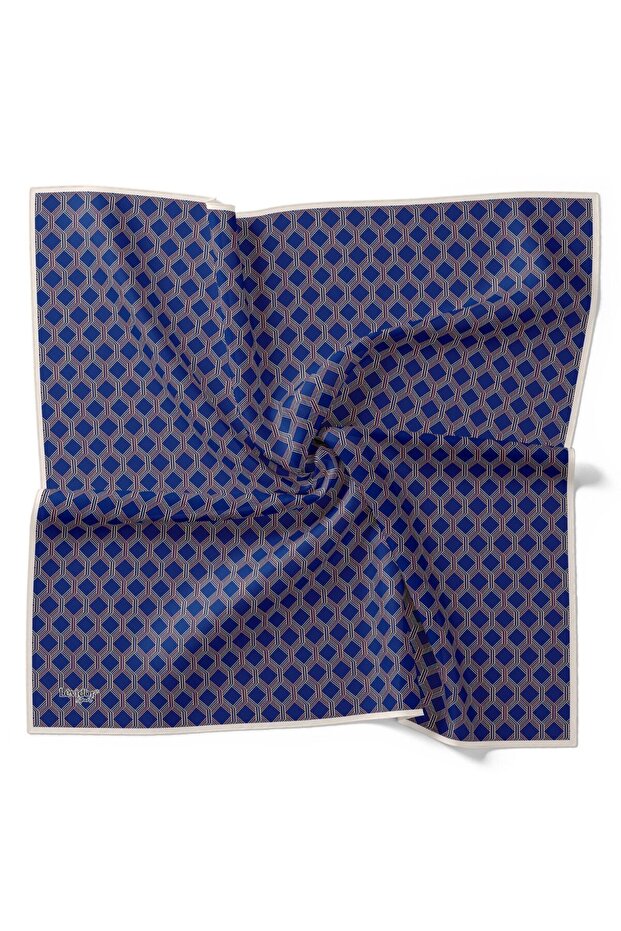 GEomEtric PattErnEd Thin Cotton Sports Scarf