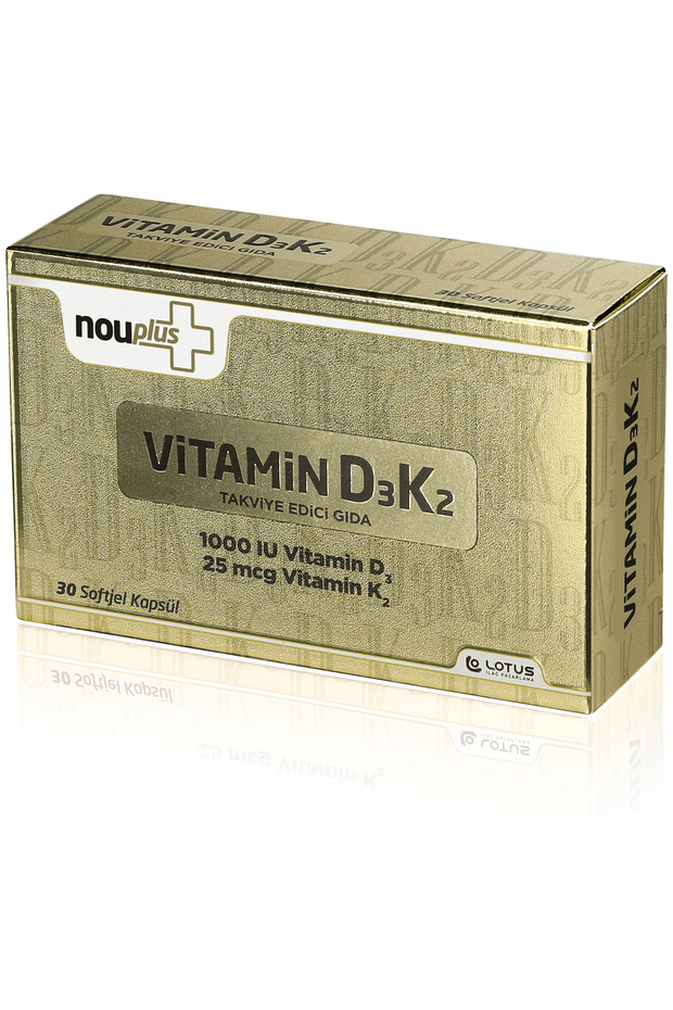 Vitamin D3k2 Softjel Kapsül - 1