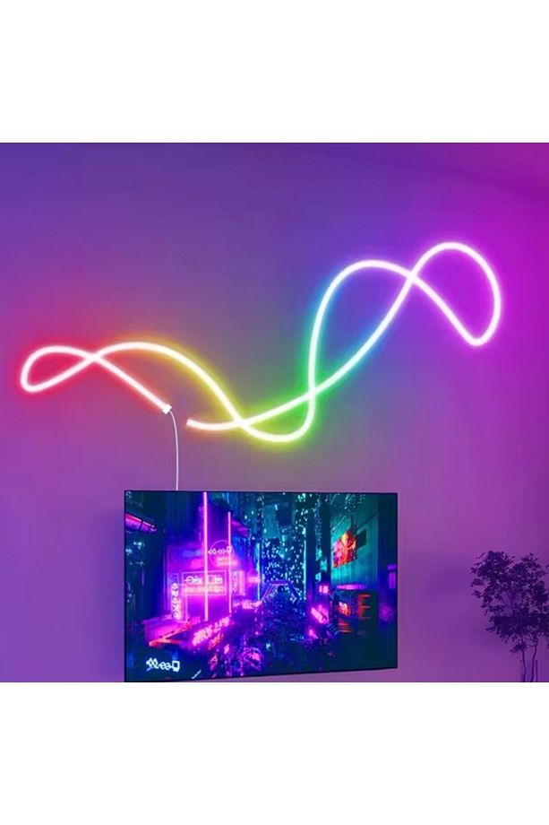 PİKSEL NEON LED  142 FARKLI ANİMASYON BLUETOOTH TELEFON KONTROLLÜ SESE DUYARLI 5 METRE TAK ÇALIŞTIR - 7