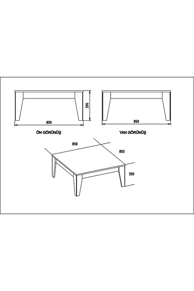 LORENZ ORTA SEHPA CEVİZ SİYAH - 4