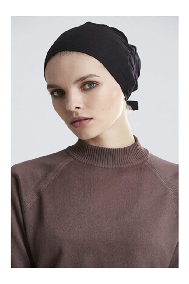 Aydın Siyah Penye Bone - 1