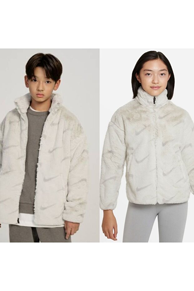 sportswear  cocuk peluş ceket - 1