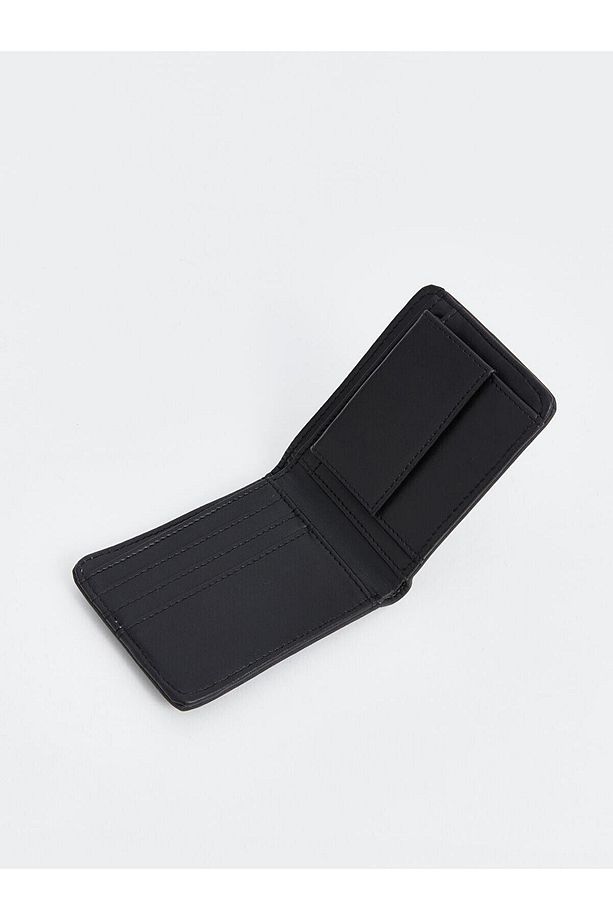LCW ACCESSORIES Antrasit Deri Görünümlü Erkek Cüzdan - 3
