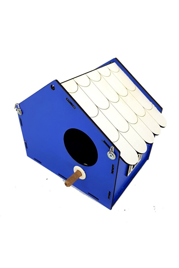 Muhabbet Kuşu Yuvalık Ev Modeli Kuş Yuva - 1