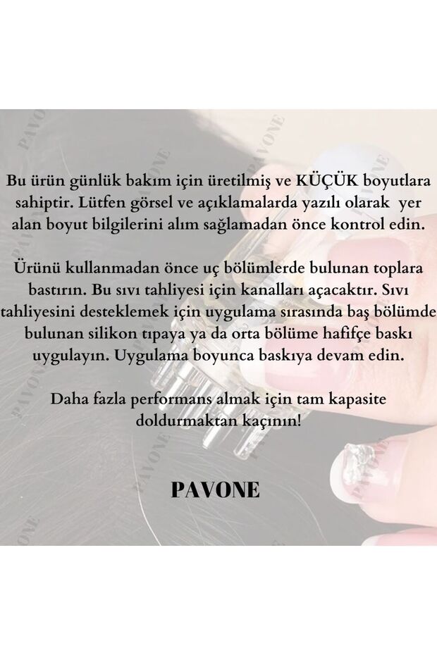 SAÇ SERUM UYGULAMA APLİKATÖRÜ - SAÇ BAKIM YAĞI UYGULAMA APLİKATÖRÜ - 8