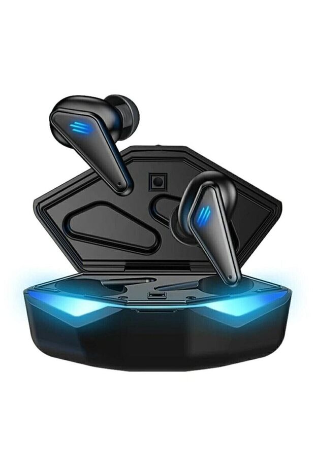 K55 Bluetooth Kulaklık Rgb Işıklı Dokunmatik Mikrofonlu Gaming Oyuncu Kulaklık - 2