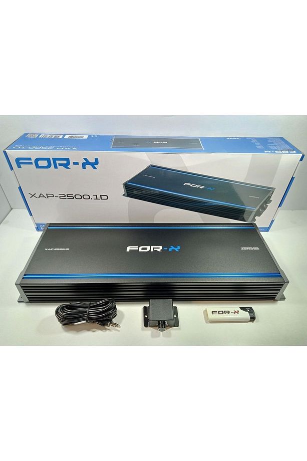 Mono Amfi + Forrxxx Çakmak 2500RMS – Forrxx XAP-2500.1D Bass Anfisi – Bass Kontrollü Mono Anfi - 1