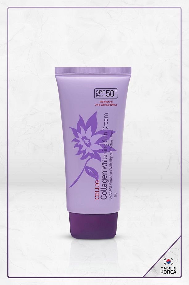 Hidrolize Kolajen Içeren Yaşlanma Karşıtı Yüksek Koruyucu Spf50+ Pa+++ Uva/uvb Güneş Koruyucu Krem - 1