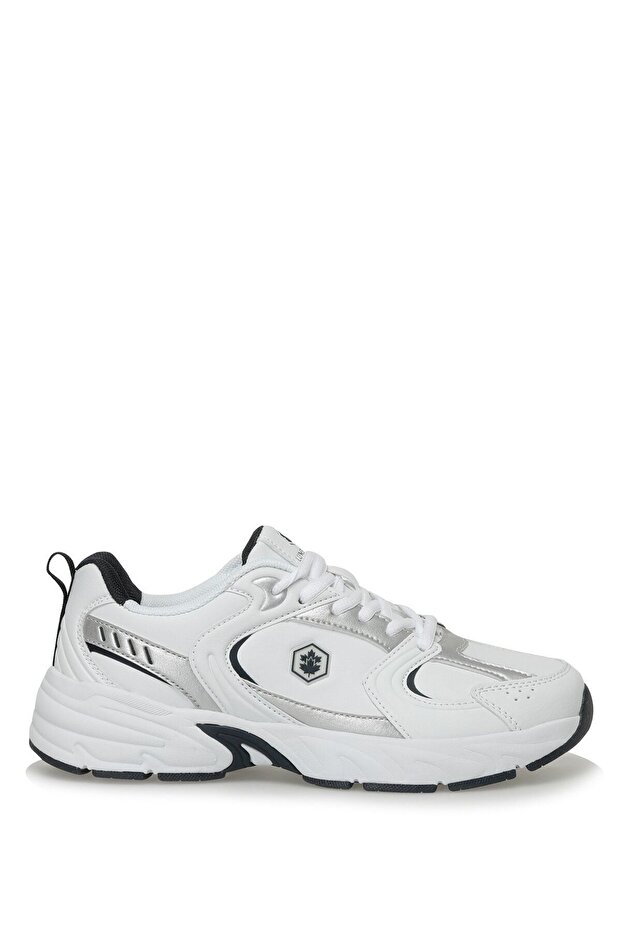 White POL PU Women's Sneakers - Comfortable and Stylish