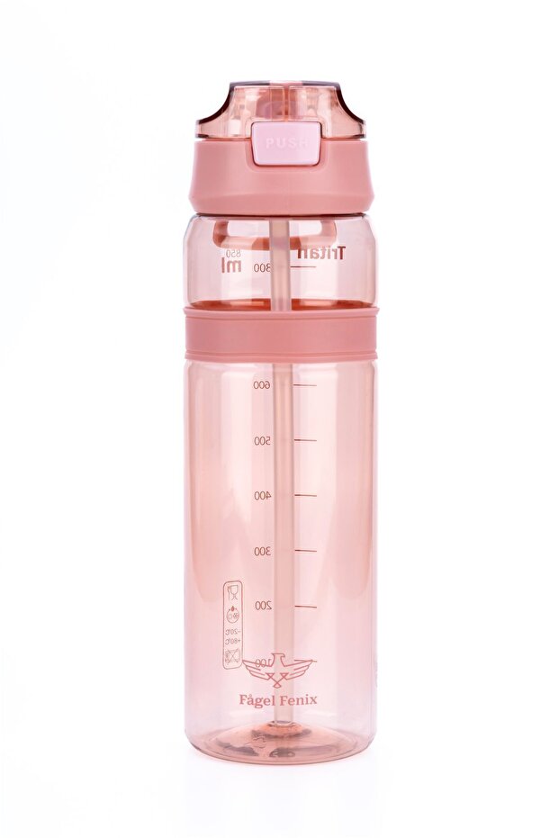 Howard 1000 ml & Balas Ruby 850 ml 2in1 Tritan Matara Seti - 3