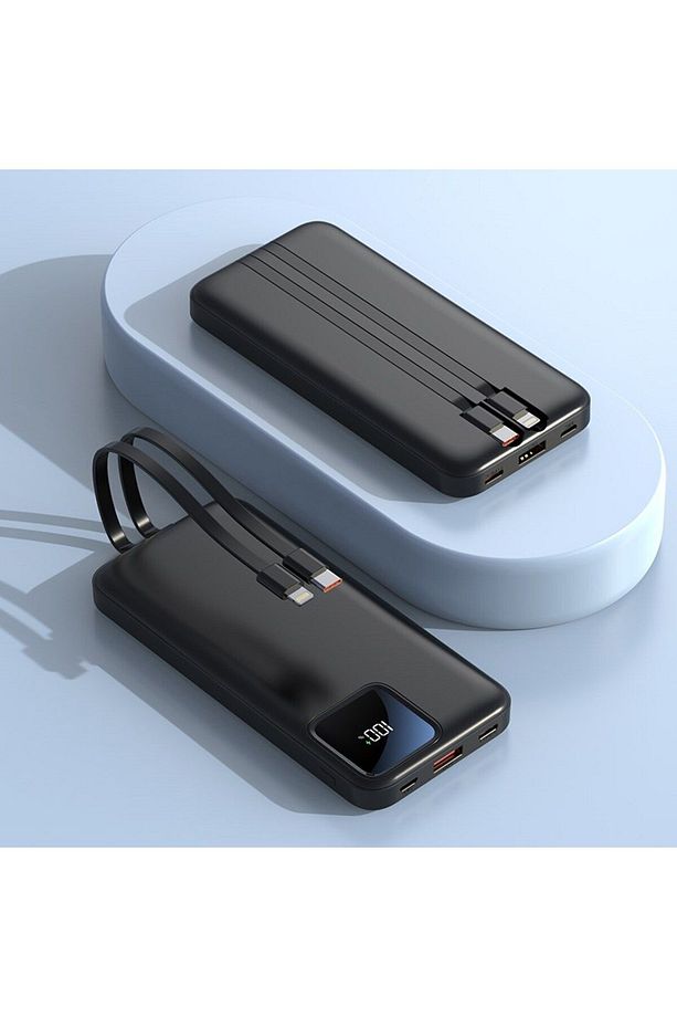 X-powerduo 10.000 Mah Lcd Ekran Powerbank - Taşınabilir Şarj Cihazı - 3