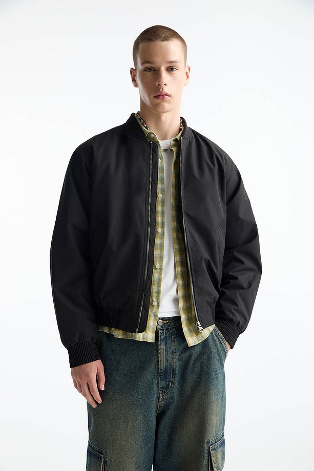 Kapitone bomber ceket - 1