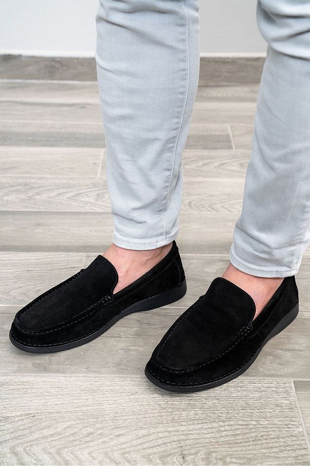 Erkek Hakiki Deri Ayakkabı, Günlük Ayakkabı, Yazlık Ayakkabı , Loafer Ayakkabı - 4