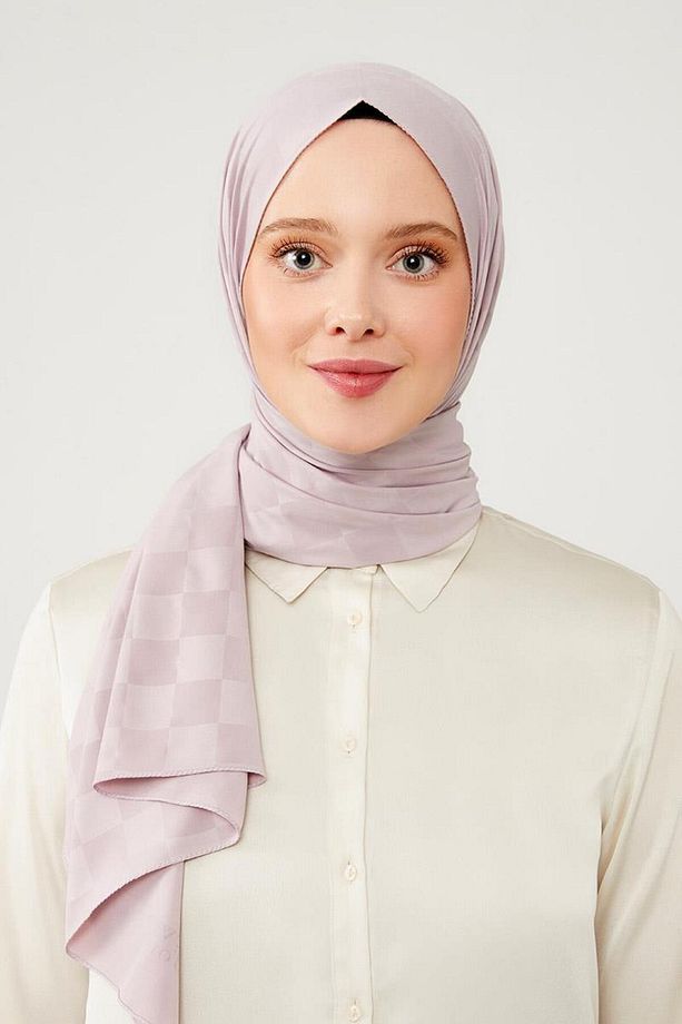K.Vizon Dama Desen Jakarlı Elegance Şal - 3