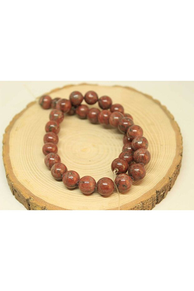 سلسلة ربع حجر جاسبر - طول 9 سم، نطاق 12 مم (25860)