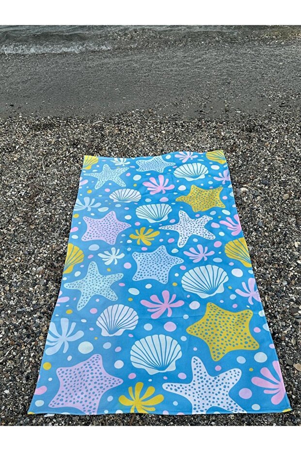 Printed Beach Towel - 4
