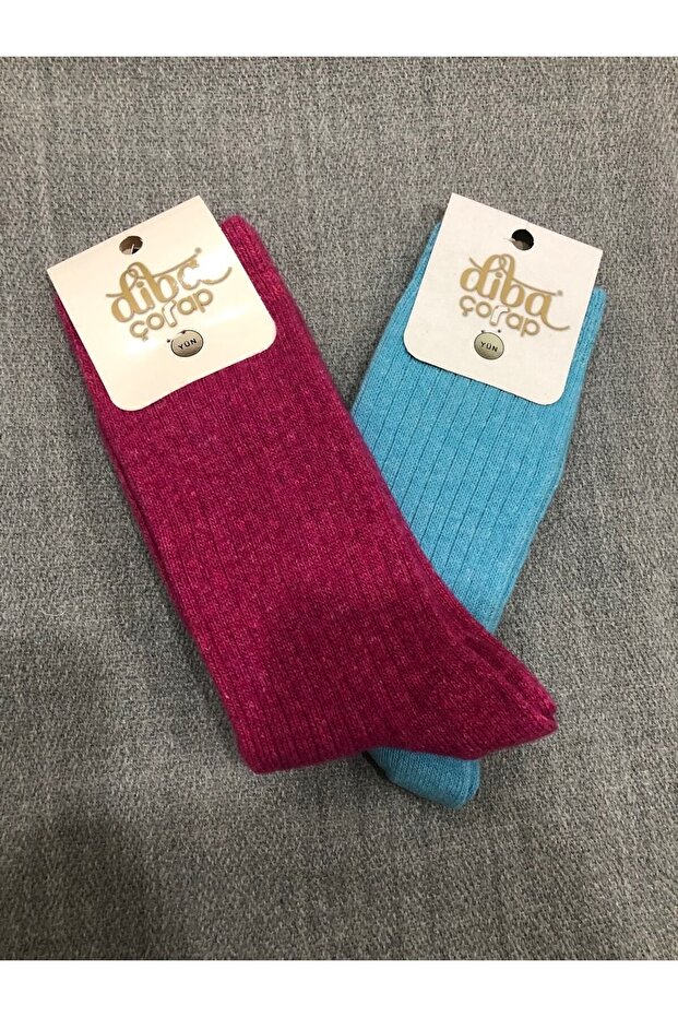 Yün Çorap 2 Adet - 1